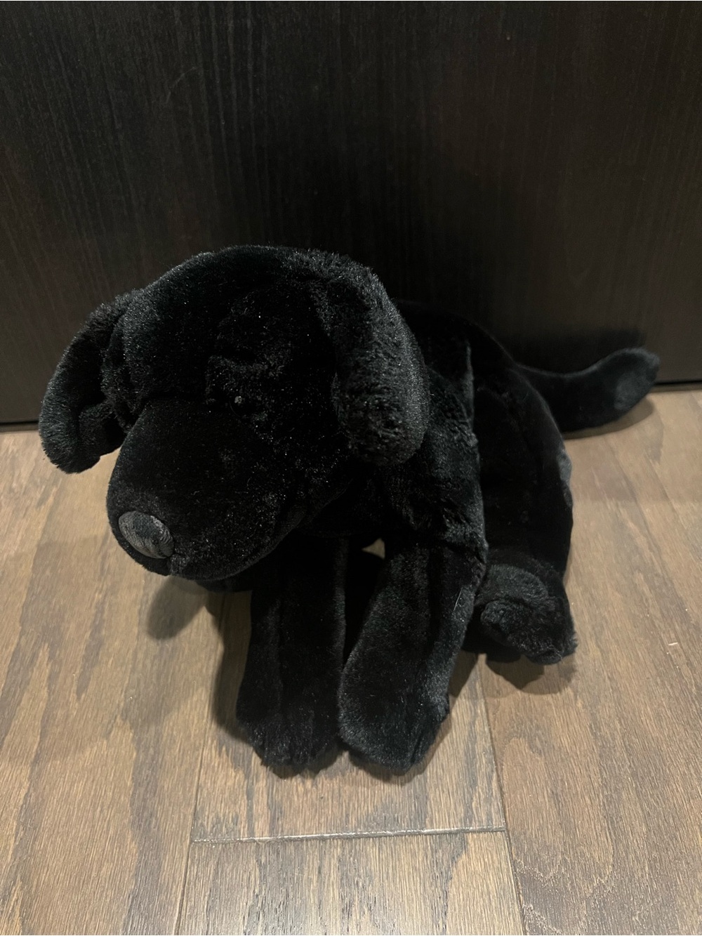 Kids Preferred Black Lab Dog Plush Stuffed Animal Floppy Beanbag
